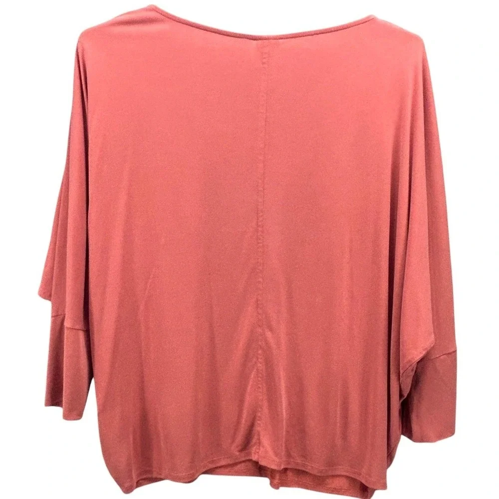 Chicos Butterfly Top‎ Peach XL Or 3